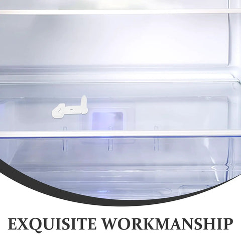 Heavy Duty Plastic Freezer Door Stop For Fridge Repair installed inside a refrigerator showcasing its wear-resistant design.