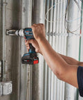 Using Pro Grade 14 Piece Fast Spiral Rotary Masonry Bit Set For Brick, Block And Concrete Drilling on concrete wall