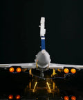 LED Lighting Kit For 10318 Concorde Aircraft Model, Lighting Components Only, rear view of illuminated model, USB powered