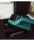 Heavy Duty Digital Stud Finder Wall Scanner With Wireless Cloud Sync And Dead Nuts Accurate Steel Bar Concrete Depth Gauge in a case.