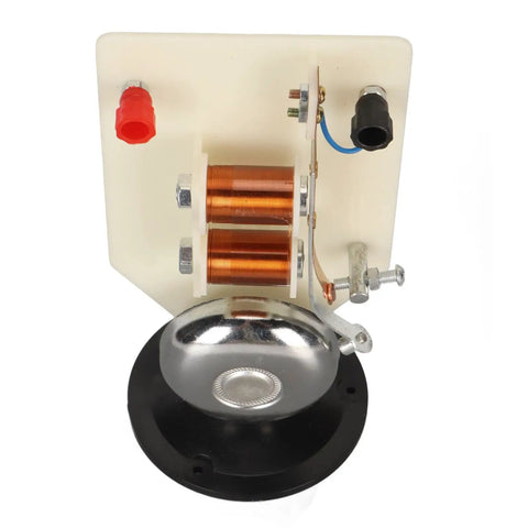 Magnetic Electromagnet Demonstration Kit For Physics Class With Vertical Bell Mechanism And Base Ideal For Hands On Classroom Experiments Demonstrating Electric Current Attraction And Contact Interaction