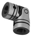 Close-up of 12mm U Joint Universal Joint for 1/2 Inch Round Shaft in 40Cr Steel, showing heavy duty build and inclined axis capability
