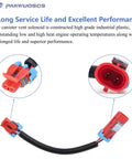 Evap Canister Vent Solenoid P0449 Compatible With 2004 2010 Chevy Silverado GMC Sierra shown with close-up connectors