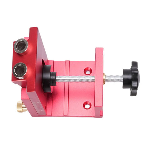 Pocket Hole Jig Kit Pro Grade With 3 In 1 Adjustable Drill Guides Portable Aluminum Alloy Woodworking Joint Angle Tool