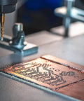 Double Sided Copper Clad Laminate PCB Board 8x12 Inch Pack Of 2 1.2mm FR4 Copper Plated during DIY etching process