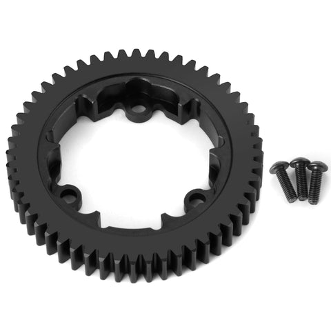 Beefed Up Steel Spur Gear Upgrade Set For Traxxas X-Maxx XRT E-Revo 2.0 And Maxx Series RC Cars 46T 50T 51T 52T 54T Durable Alloy Gear For 6S 8S 4S And 1 Fifth 1 Sixth 1 Seventh 1 Tenth Scale