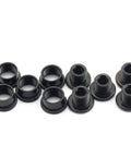 5Pcs Black MTB Chainring Bolts Kit 4.9mm lightweight anodized steel for single chainring crankset on mountain and road bikes