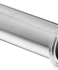 Heavy Duty Stainless Steel 316L Sanitary Fitting and Tygon Hose Clamp Adapter for Linking Hoses and Tubes, One and a Half Inch Tube