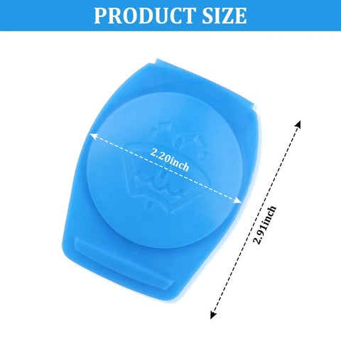 Easy Snap Fit Washer Fluid Cap OEM 3Q0955455 Direct Replacement For Windshield Washer Reservoir Compatible With Volkswagen Atlas Jetta GTI