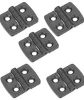 10 Pack Small Hinges For Doors And Cabinets, mini bearing butt hinges, durable steel, smooth operation, easy install, one color