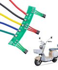 Hall Sensor Board Replacement For Electric Bikes And Scooters, 213 Hall N41 4601 Hall Effect Sensor with colored wires, scooter
