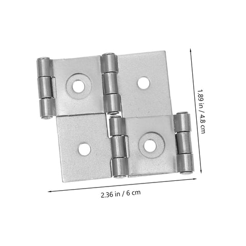 4 Pack Heavy Duty Iron Double Swing Door Butt Hinges With Spring Loaded Design For Screen Doors And Wood Panels Built Tough As Nails For Busy Homes No Sweat Mounting With Smooth Zero Squeak Swinging Action Workhorse Grade Everyday Hardware