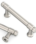 10 Pack 3 Inch Brushed Satin Nickel Cabinet Pulls For Kitchen Cabinets And Drawers Heavy Duty Metal Cupboard Handles Easy Install Rust Resistant Modern Satin Hardware