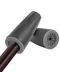 Heavy Duty No Fuss Waterproof Wire Connectors With Silicone Sealant For Outdoor Low Voltage LED Landscape Lighting And Irrigation Valves Wire Caps Compatible With 22 AWG To 12 AWG Dark Gray 30 Pack