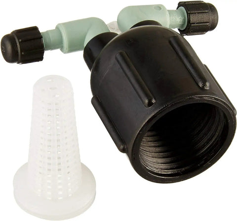 2 Port Full Flow Drip Irrigation Manifold For No Fuss Precise Watering With One Quarter Inch Tubing Easy Setup For Trees Shrubs Garden Beds And Soaker Lines