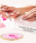 Using All-In-One Nail Art Kit With 24Pcs Tools, Two Nail Stand Sets, 15 Nail Art Brushes, 5 Dotting Tools, Resin Nail Art Palette
