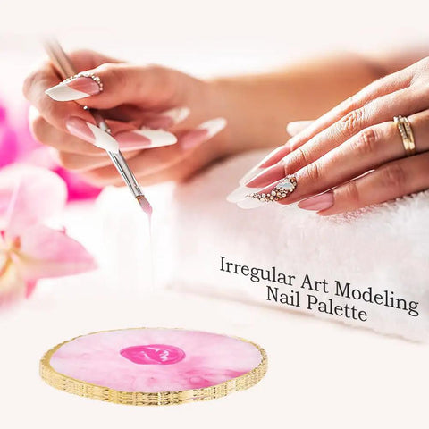 Using All-In-One Nail Art Kit With 24Pcs Tools, Two Nail Stand Sets, 15 Nail Art Brushes, 5 Dotting Tools, Resin Nail Art Palette