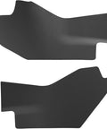 Heavy Duty Kickproof Console Guard For Tesla Model Y Juniper And Model 3 Highland custom fit black TPE shields.