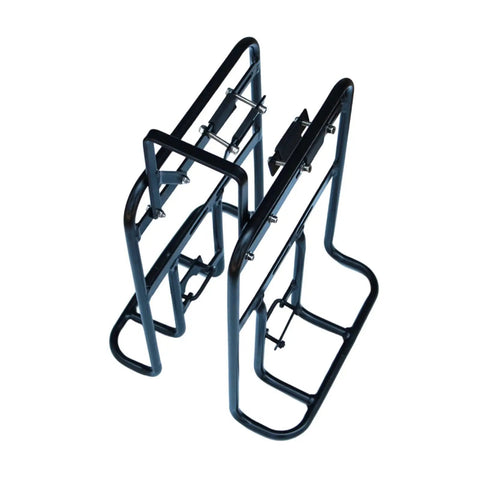 Front Bike Rack Carrier With Quick Release Replacement For Bicycle Cargo Rack Built Tough And Deformation Resistant, top view
