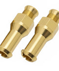 2 Pack Brass Sunroof Repair Kit For L405 And L494, Direct Replacement, Leak Fix, Brass Connectors, Replaces Plastic Connectors