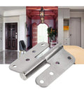 Heavy Duty Ball Bearing Cabinet Hinges Built Tough For Doors And Wood Furniture Runs Slick As Silk With Smooth Gliding Motion Silver 6 By 4 Inch round hinge with multiple backgrounds.