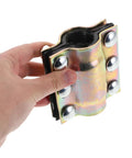Hand holding Emergency Pipe Fix Clamp Leak Sealer For Fast Home Plumbing Repairs Easy Install Leak Proof Design Portable DIY