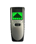 Top Notch Three In One Wall Scanner And Heavy Duty Stud Finder with LCD screen for detecting wood, metal, and live AC cables.