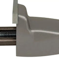 Low Profile Vise Head With Beefy Steel Jaws And Tilt Turn Rotate Tech, 7.75 Inch Length, 1.375 Inch Throat Depth, Lightweight 1.4 Lb