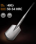 SDS Max Clay Spade Chisel Bit 4.5 Inch By 18 Inch Steel Shovel Bit for rotary hammer and jackhammer, black background