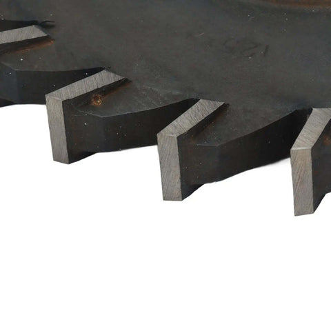 Close-up of HSS Involute Gear Cutter Disk Set for Precision Gear Cutting in Metalworking and Machining, Pro Grade 125x12mm with 32mm Bore teeth