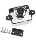 Push Button Latch Kit With 10 Drawer Locks For RVs Boats And Wardrobe Doors Easy Push Release Switches Marine Grade Hardware Bundle