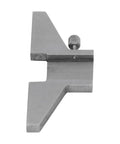 Beefy Depth Gauge Base For Dial And Vernier Calipers With T Bar Attachment, Rock Solid Stainless And Carbon Steel Build, front view.