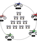 Chain Master Connect Link Breaker Tool For Coleman CT200U BT200X Baja 196cc 212cc Mini Bike Go Kart TaoTao Coolster Set