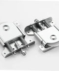 Sliding Glass Door Roller Pulleys Set For Wardrobe And Cabinet Tracks, steel material, heavy-duty design, close-up view.