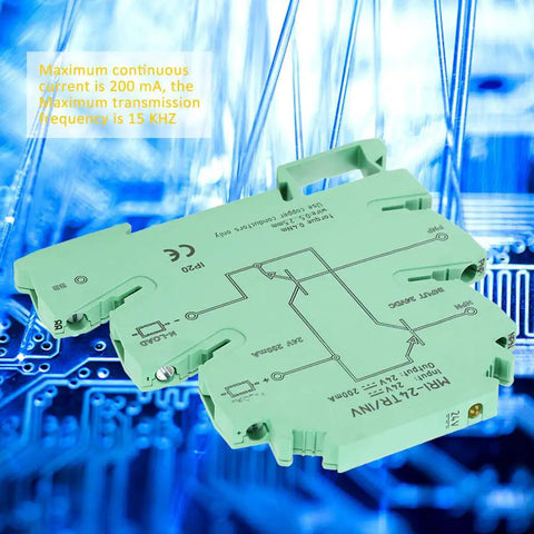 NPN To PNP Converter Module For PLC IO Level Shifting And Polar Sensor Interface MRI 24TR INV with circuit diagram visible
