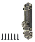 Bronze Slide Door Bolt Gate Security Lock Latch With Mounting Screws for Sliding Doors and Windows Tough As Nails Zinc Alloy