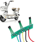 Four Pack Hall Sensor Pcb Board 41F Nifty Swap For Brushless Hub Motors Featuring Bang On 120 Degree Placement And Spot On 17 Millimeter Spacing For Sweet E Bike And Scooter Cruising with electric scooter.