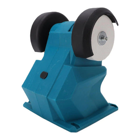 Go Anywhere Cordless Mini Bench Grinder Spinning 5500 Rpm Through Dual 70mm Wheels Locked To A Rock Solid Suction Base