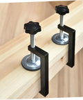 Two Pack Adjustable Rattan Furniture Clips Easy To Install Wicker Chair Fasteners for Outdoor Patio Sectional Sofa Connection