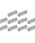 10 Pack Round End Feather Keys 5 X 5 X 20 Mm Carbon Steel Key Stock For Shaft Keyways And Fastening Connections Parallel Drive Keys