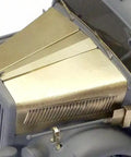 Close-up of One Thirty Fifth Scale Three Ton 42 Cargo Truck Model Kit with photo etched parts detailing the hood area.