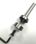Slitting Saw Holder Arbor One Half Inch Straight Shank For Slit Discs Milling Lathe Tools with hex screw and wrench