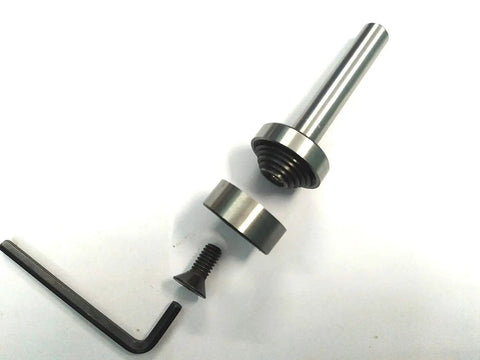 Slitting Saw Holder Arbor One Half Inch Straight Shank For Slit Discs Milling Lathe Tools with hex screw and wrench