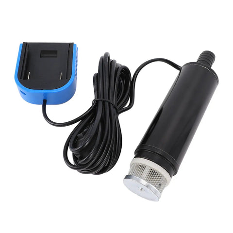 Smooth Operator Cordless Submersible Sump Pump For Quick Pool Cover Drainage And Basement Flooding Recovery. Portable with battery.