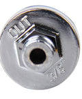 Universal Fuel Pump Filter Clear View Glass Visual Check 200 Mesh Inlet And Outlet Fits Three Eighths Inch Hoses Close-up