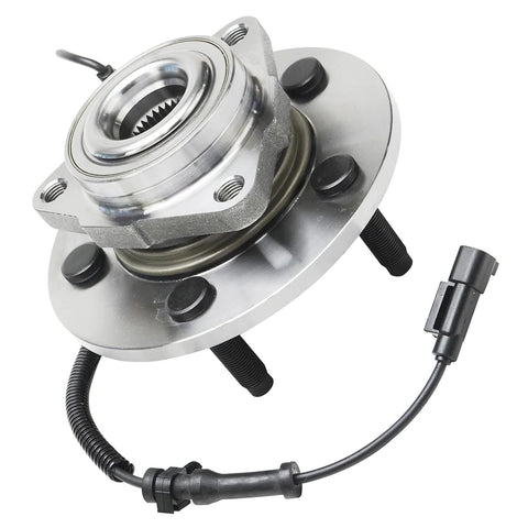 Two Front Wheel Bearing Hubs Assembly Kit For 2009 2011 Dodge Ram 1500 Replacement Pair Fits 2010 Models Includes Five Lug
