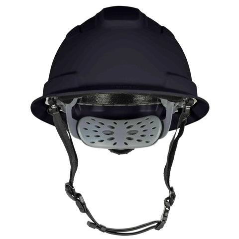Rock Solid Type 2 Full Brim Non Vented Hard Hat Built Like A Tank Meets Ansi Z89 1 Class E Specs Delivering Straight Up Head Protection For Construction Crews And Tradesmen