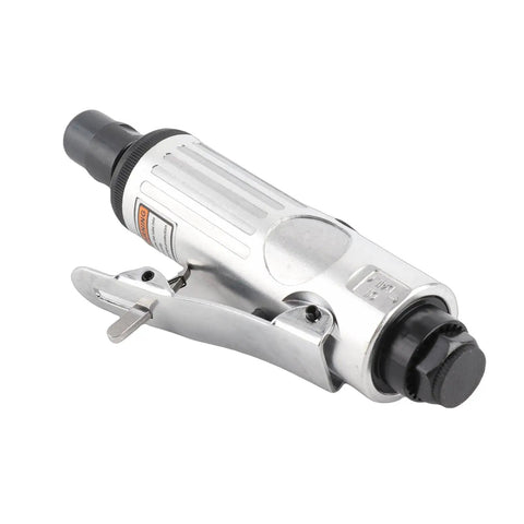 Heavy Duty 1/4 Inch Pneumatic Die Grinder Angle Polisher Beast for Aggressive Grinding Rust Removal and Smooth Polishing Tasks in Cramped Areas with Low Noise Operation and Pro Grade Durability for Shop Jobs Silver Finish.