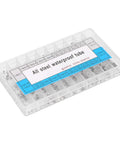 Watch Case Tubes Replacement Kit 500 Pcs in 20 Sizes with 25 Pcs per Size in plastic case for watchmakers and repair technicians.