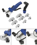 Ultimate Ft Vogue Heavy Duty Manual Pipe Bender For Copper Tubes 5Mm To 12Mm showing metal construction and included bending dies.